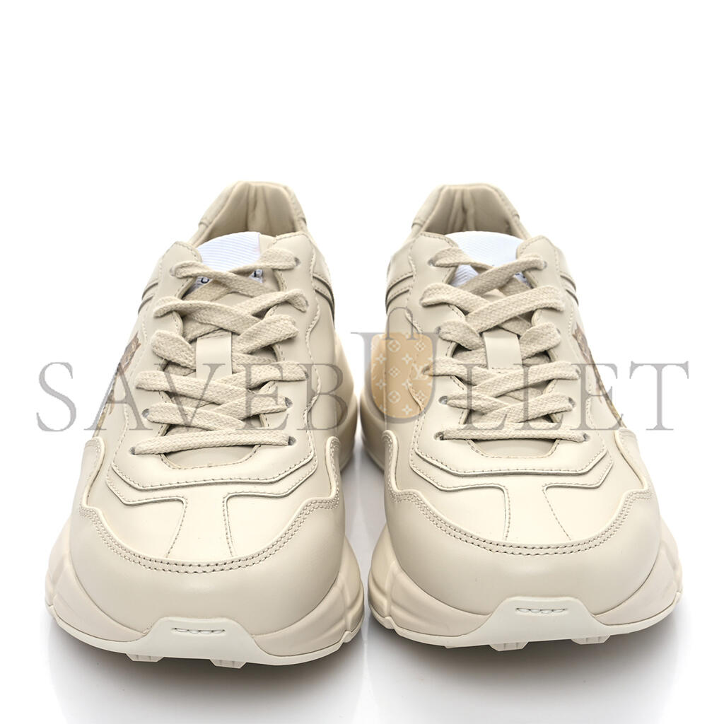 GUCCI CALFSKIN TIGER RHYTON SNEAKERS